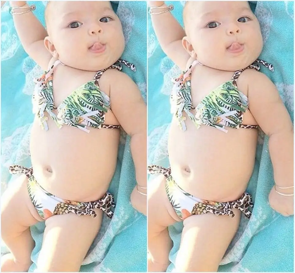 babies in bikinis