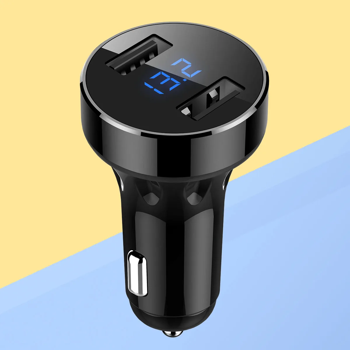 1 шт. 12В 24В автомобильный адаптер зарядного устройства с двойным USB сплиттер