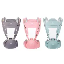 Облицовочный Кенгуру Hipseat Многофункциональный новорожденный младенец Передняя детская переноска предотвращает o-образные ножки эргономичный Слинг рюкзаки горячий