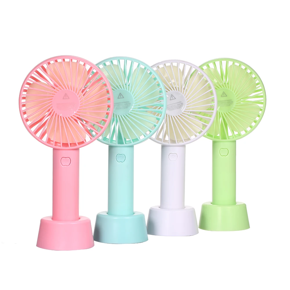 

Portable Mini Handheld Fan rechargeable fan with Stand Cradle USB Wind Blower 3 Speed Setting for Indoor and Outdoor Activities