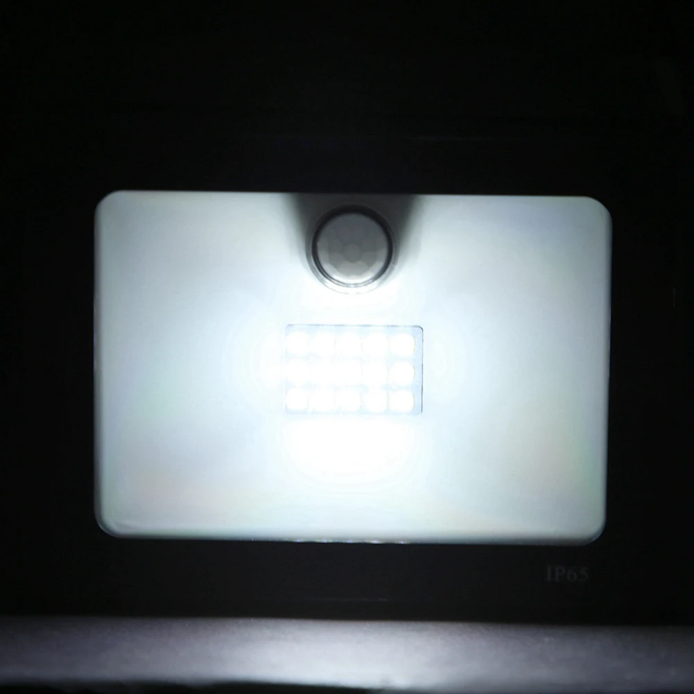 LED Outdoor Waterproof Solar Rechargeable Motion Light Sensor Fence Garden Security Night Wall