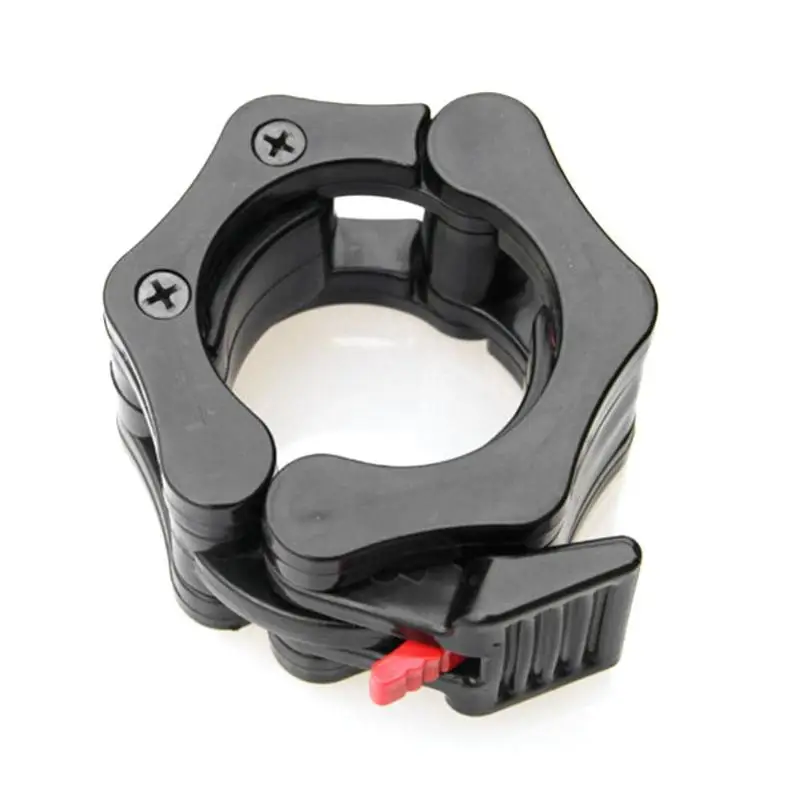 ABS Spinlock Collars Barbell Collar Lock Dumbell Clips Clamp Weight Lifting Bar Gym Dumbbell Fitness Body Building Equipment