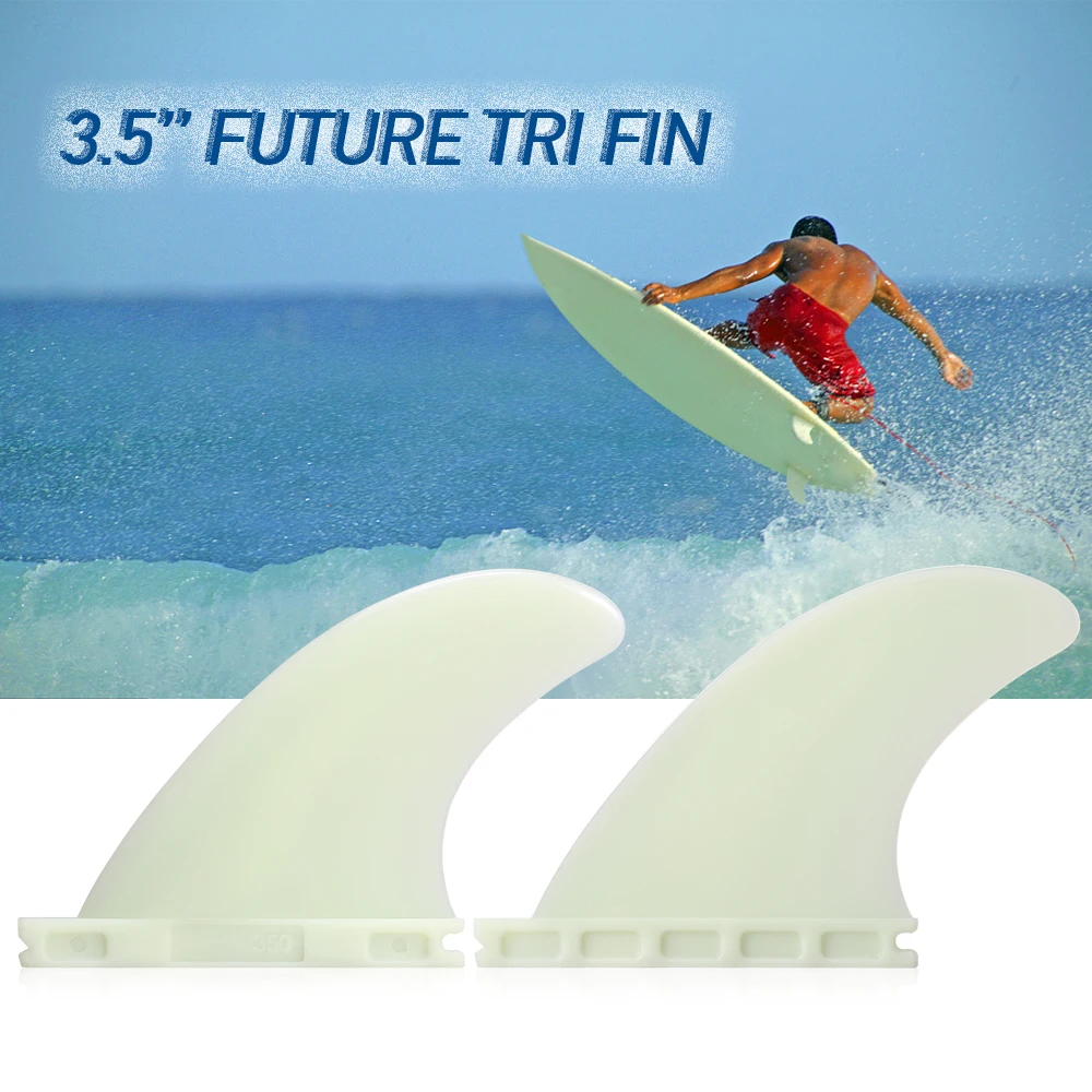 2 шт. активного отдыха плавник к доске для серфинга s будущее три плавника нейлон классифицируется SUP плавник к доске для серфинга 3,5