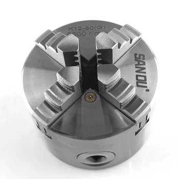 

High Accuracy Four Jaw Chuck Self-centering Chuck For DIY Mini Hardened Steel Parts Mini Collet Lathe Accessory