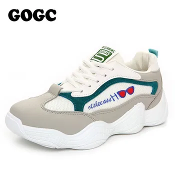 

GOGC spring platform tenis sneakers female flat Shoes women slipony woman footwear Sport Shoes Causal Shoes running Shoes G658