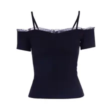 Black Gothic Bandage Short T Shirt Solid Women Tops Plain Lace Up Mesh Ruffles Backless Tee Hollow Goth Punk Summer Tops Black Gothic Bandage Short T Shirt Solid Women Tops Plain Lace Up Mesh Ruffles Backless Tee Hollow Goth Punk Summer Tops