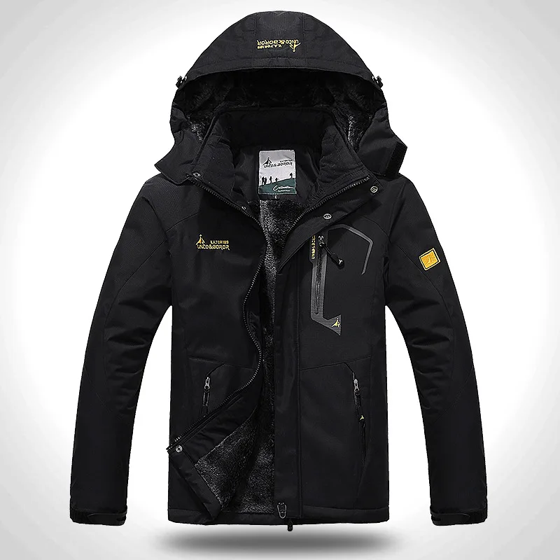 

2019 Outdoor Hiking Jackets Men Winter Large Size Mountain Travel Clothes Waterproof Trekking Fishing Hunting Skiing Male Jacket