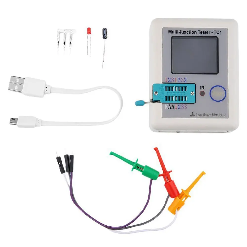 

HHO-LCR-TC1 3.5inch Colorful Display Multifunctional TFT Backlight Transistor Tester