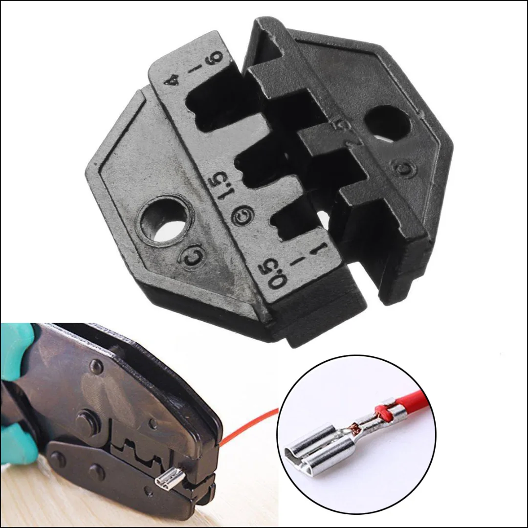 

DWZ 1pc New 230C Ratchet Wire Crimper Insulated Bare Terminal Jaw For Crimping Plier