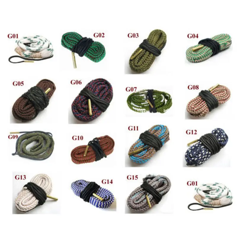 Pull Through Bore Snake Rifle Barrel Cleaner Boresnake Cleaning Kit Rope 170cm Hunting Sporting