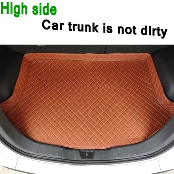 

ZHAOYANHUA Special custom made car Trunk mats for Nissan altima Rouge Murano Sentra Sylphy versa Tiida Waterproof carpet liners