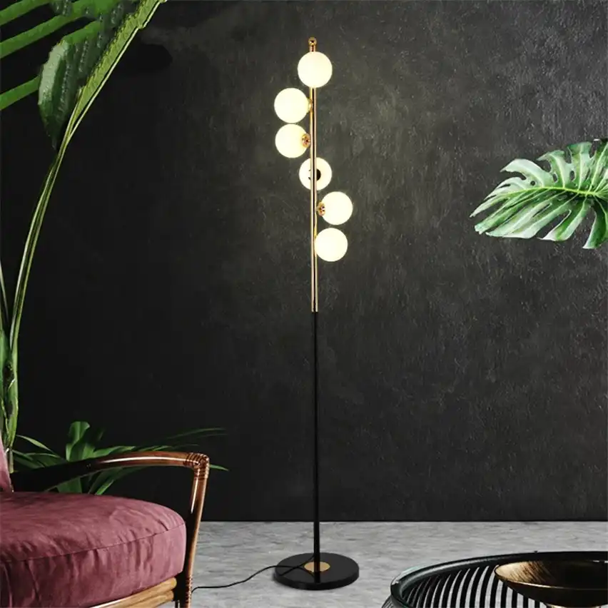 Post Modern Nordic Led Designer Floor Lamps Creative Bubble