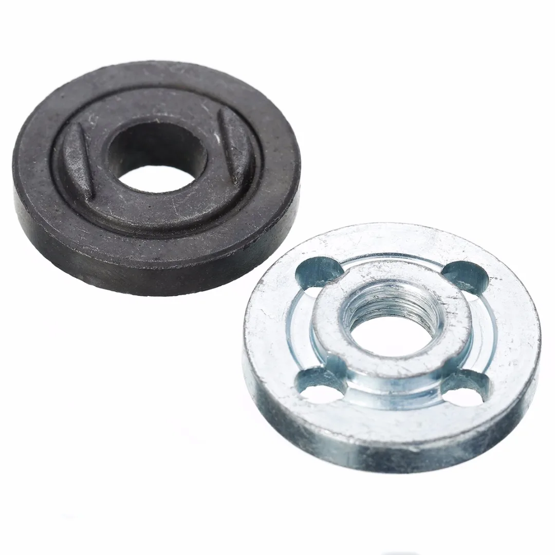 

2017 M10 Angle Grinder Flange Kit Lock Nut Inner Outer Set Power Tool Accessories Mayitr New