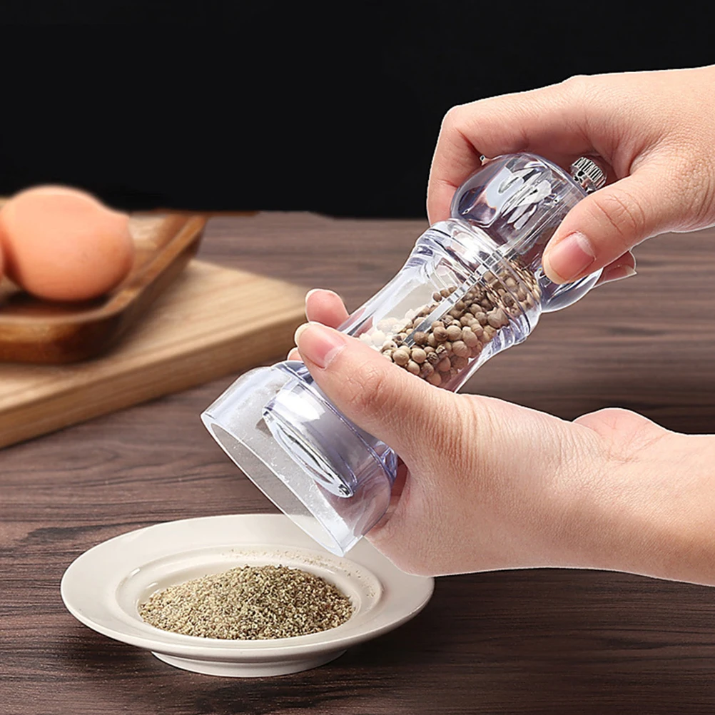 

1pc Pepper Grinder Sturdy Practical Spice Bottle Grinder Pepper Mill Shaker Salt Grinding Tool Grinders Mills Kitchen Utensils