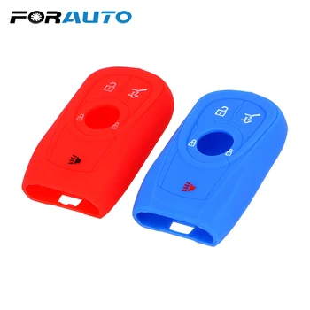 

FORAUTO Car Key Silicone Case 5 Button Key Bag Cover Protector Car-styling Fit for Buick Envision Encore