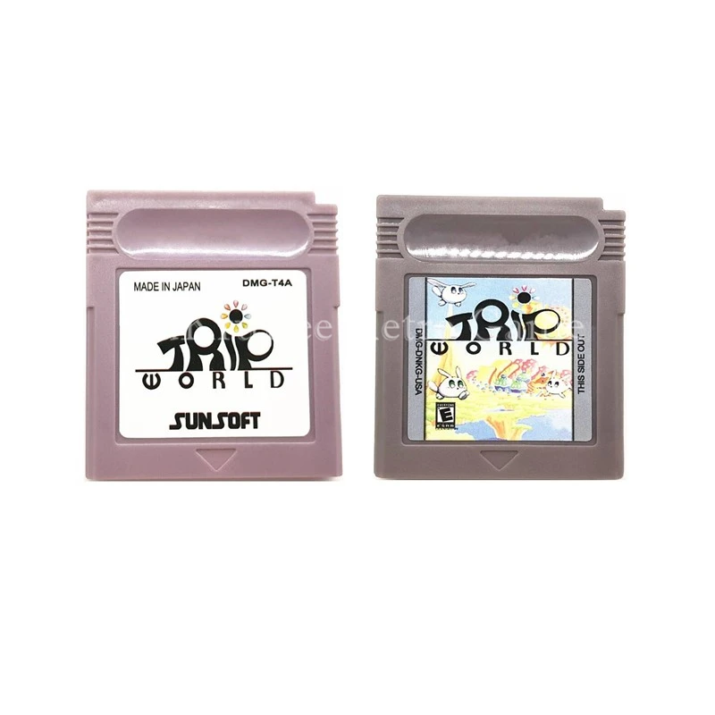 

Video Game Cartridge Card Trip World for 16 Bit Game Console US/EU General Version English Language