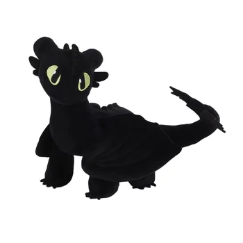 

30cm Dinosaur Plush Stuffed Toys Dragon plush toys Toothless plush Night Fury Plush stuffed animal doll toy Christmas kids gift