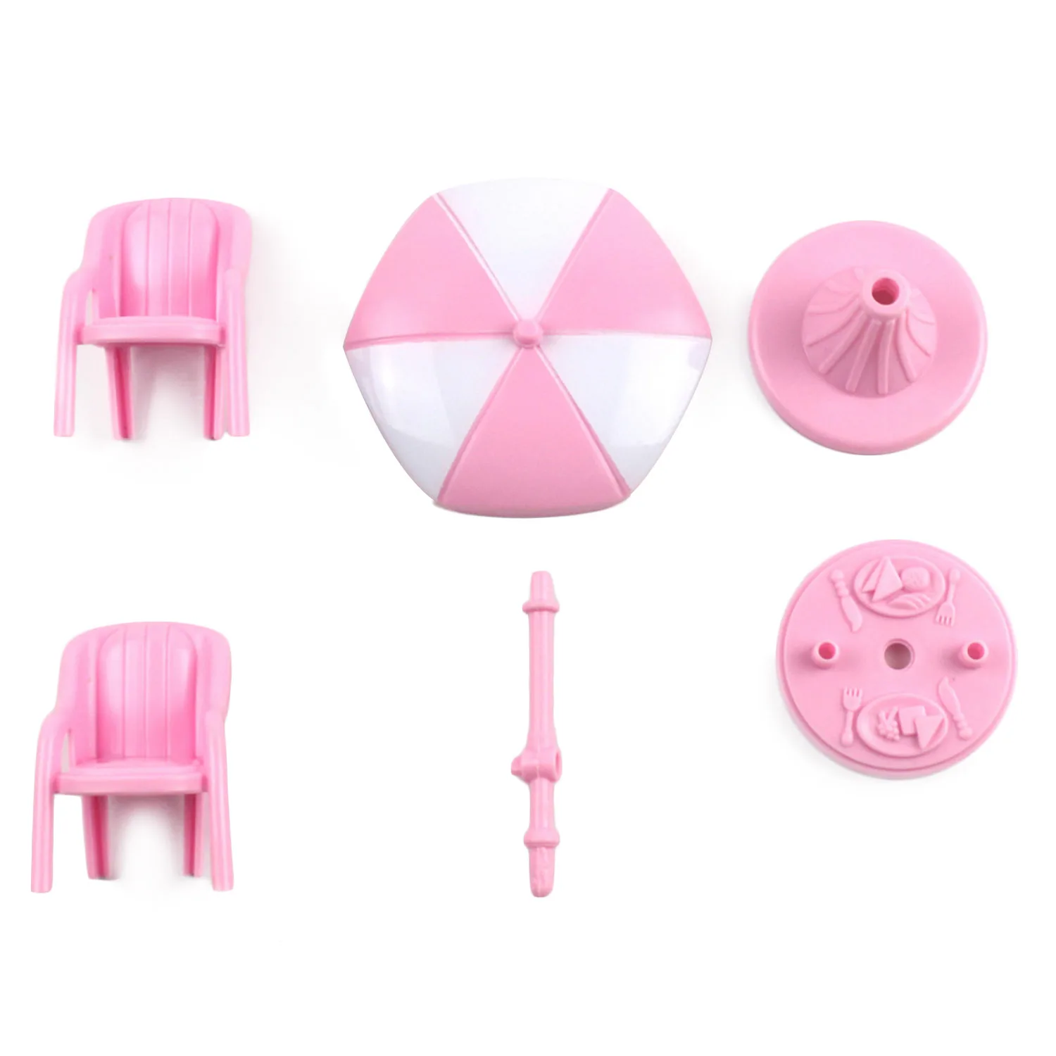 Kids Cute Funny Mini Doll Bicycle Swing Desk Chair Toys Dollhouse Furniture Doll Amusement Devices Accessories Toy for Barbie