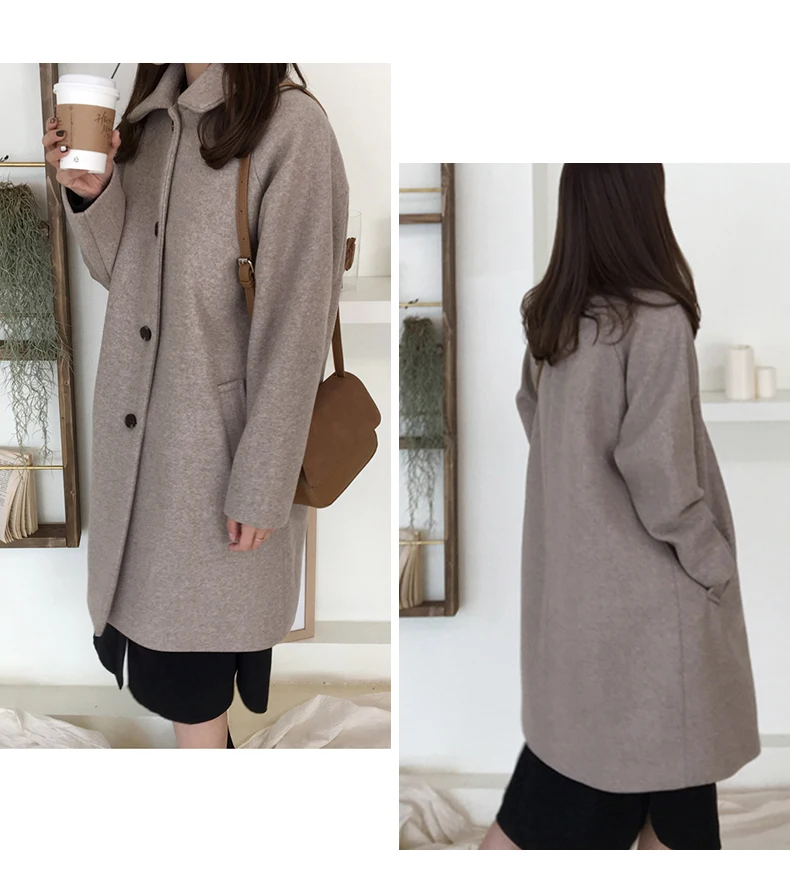 Дешевая новинка осень зима горячая распродажа женское модное повседневное пальто BC59