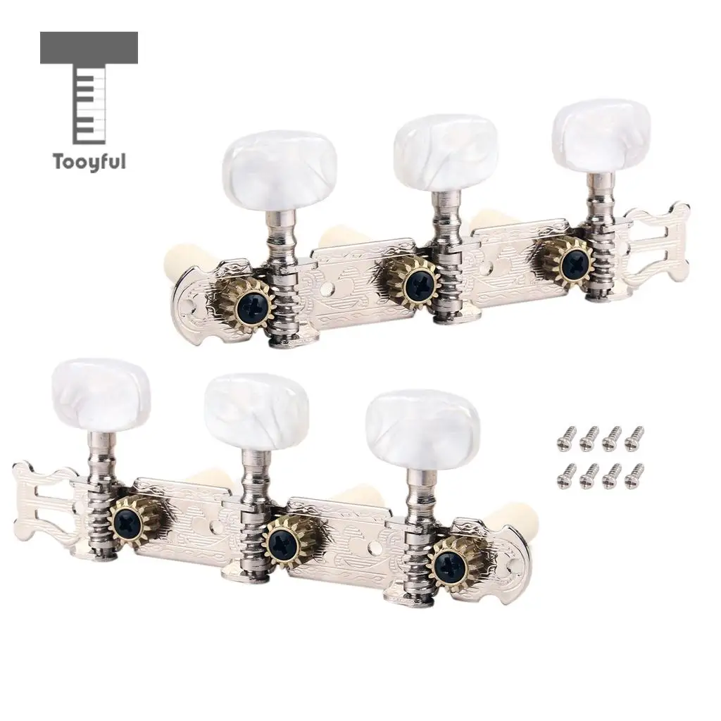 Tooyful 3L3R Classical Guitar Machine Heads Tuning Pegs Tuners | Спорт и развлечения