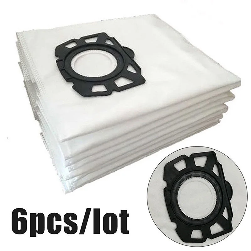 

Fleece Filter Bag For KARCHER MV4 MV5 MV6 WD 4 WD 5 WD 6 Vacuum Cleaner 6pcs/Set