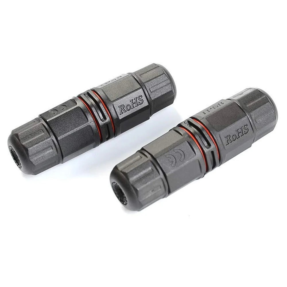 

1pcs Waterproof Connector 3 Pin IP68 250V 20A Electrical Wire Cable Solar Garden Outdoor Sealed Retardant Junction Box