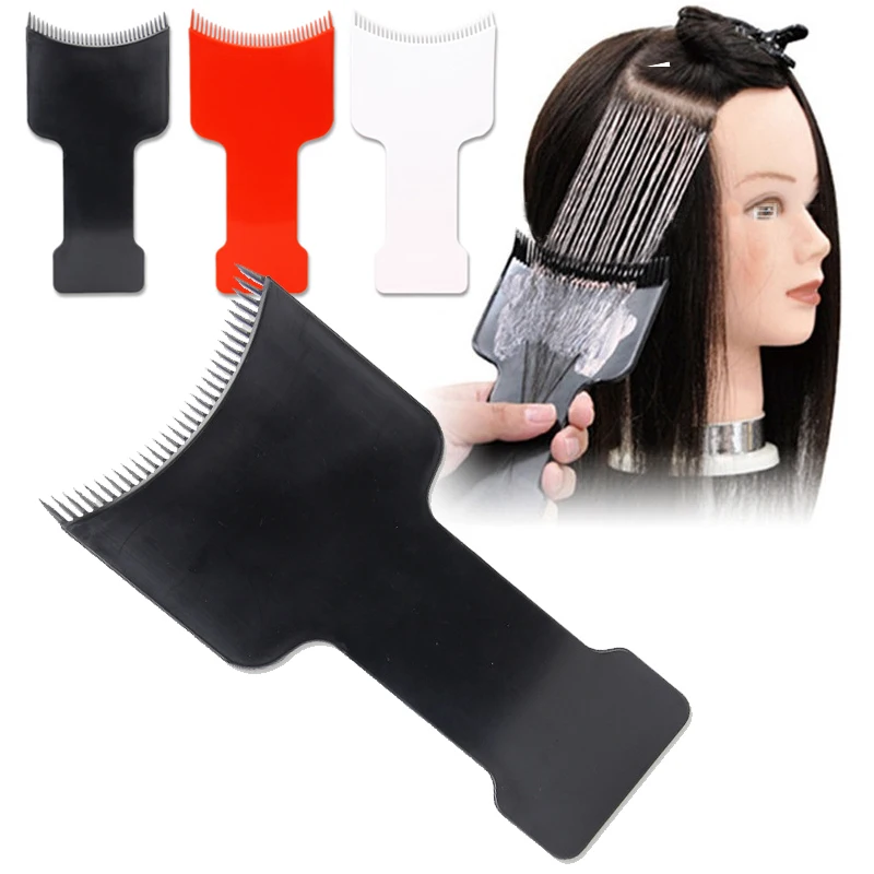 

Hot Professional Hair Applicator Brush Salon Hair Coloring Dyeing random color Board Fashion Hairdressing Hair Styling Tools