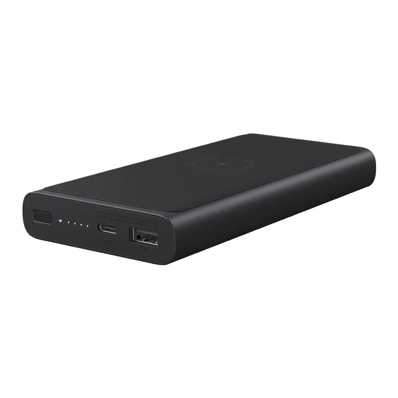 Цена Xiaomi power Bank 10000 мАч Быстрое беспроводное зарядное устройство с usb type C для мобильного телефона Быстрая зарядка для iPhone 11 pro Huaiwei mate 30