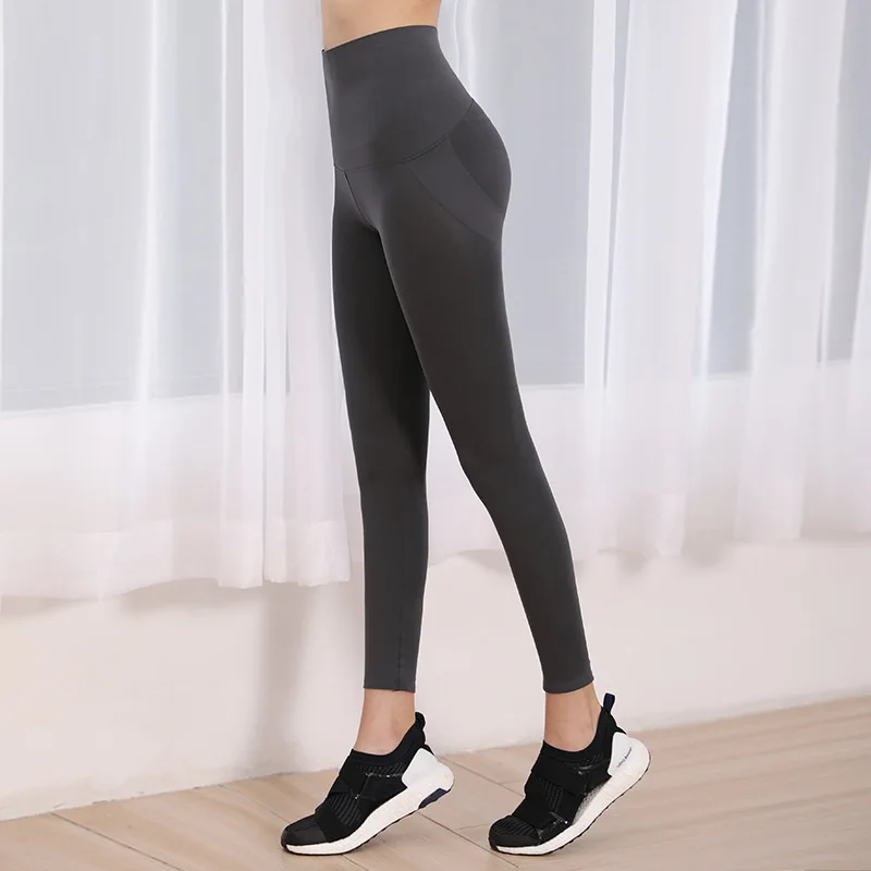 2018 autumn and winter high-elastic Slim women no trace abdomen beautiful buttocks thin leggings qs0124 2018 autumn and winter high-elastic Slim women no trace abdomen beautiful buttocks thin leggings qs0124