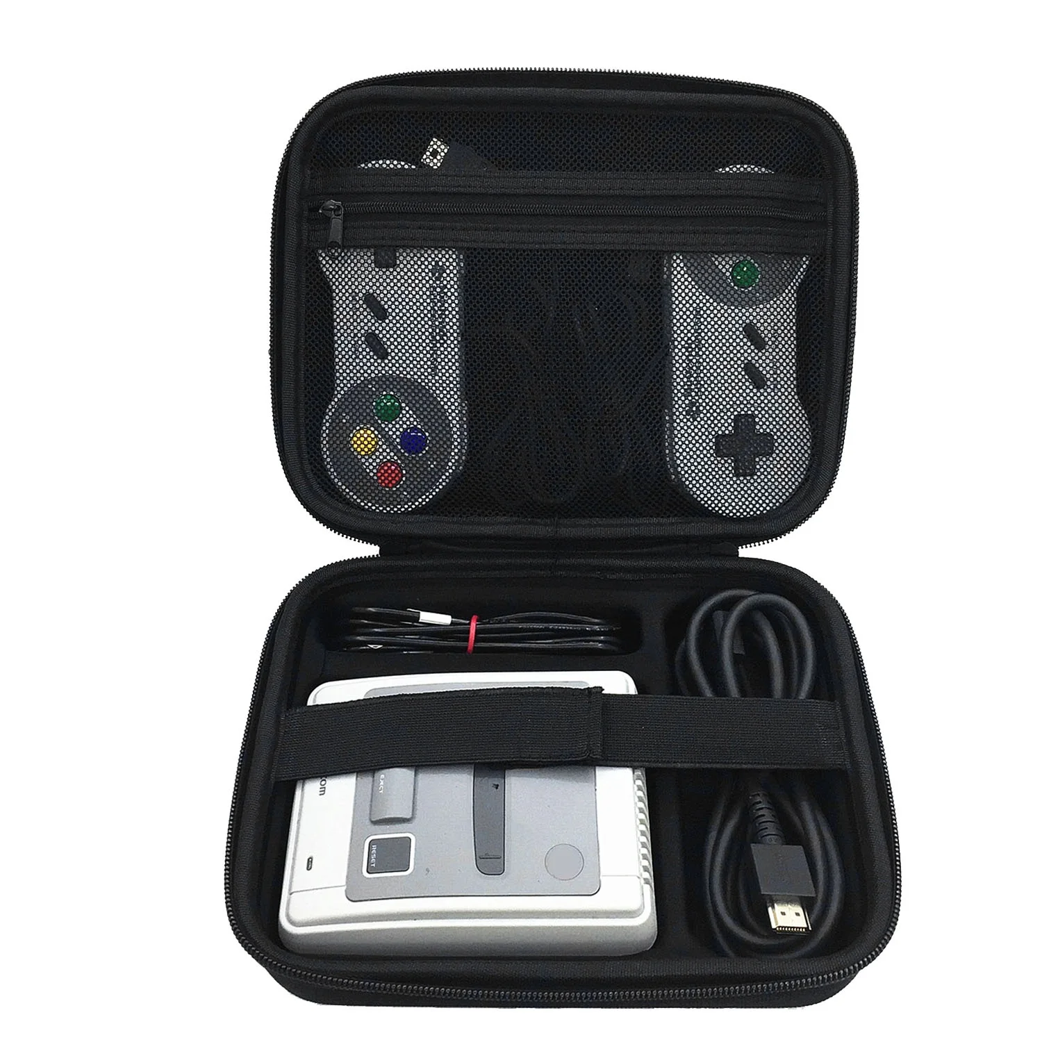 

Bevigac Hard Shell Protective Storage Travel Hand Bag Case for Nintendo SNES Classic Mini Super Famicom Console Controller Cable