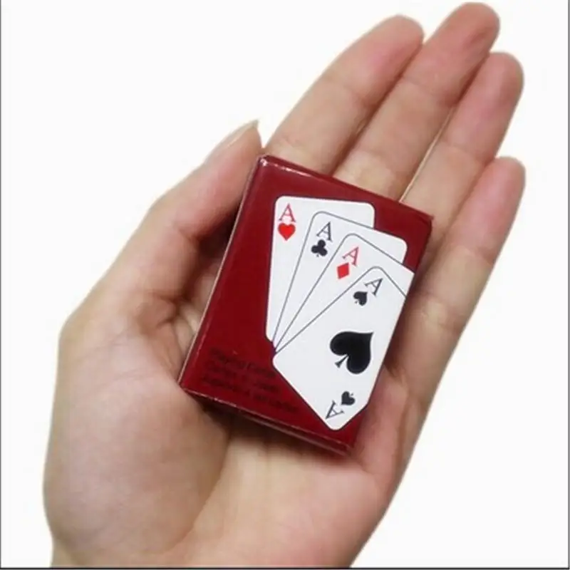 تكساس هولدم البسيطة لطيف بوكر المنزل الديكور بطاقات بوكر اللعب لعبة الإبداعية الطفل هدية في الهواء الطلق تسلق إكسسوارات السفر
