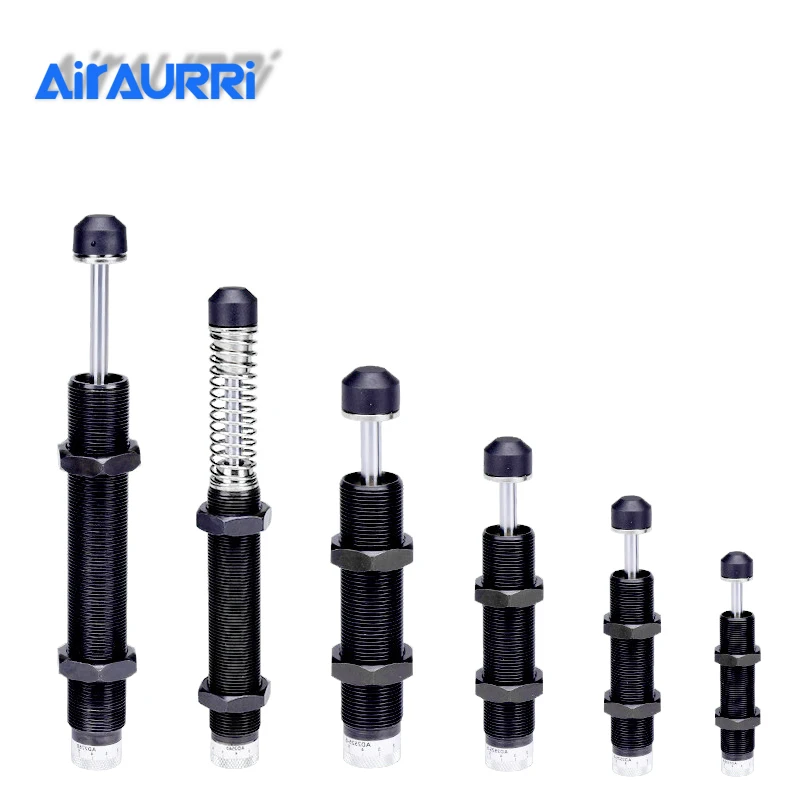 

Cylinder buffer AD Adjustable Series AD1410 AD1412 AD1416 AD1420 AD1425 AD2016 AD2020 AD2025 with cap Hydraulic Shock Absorber