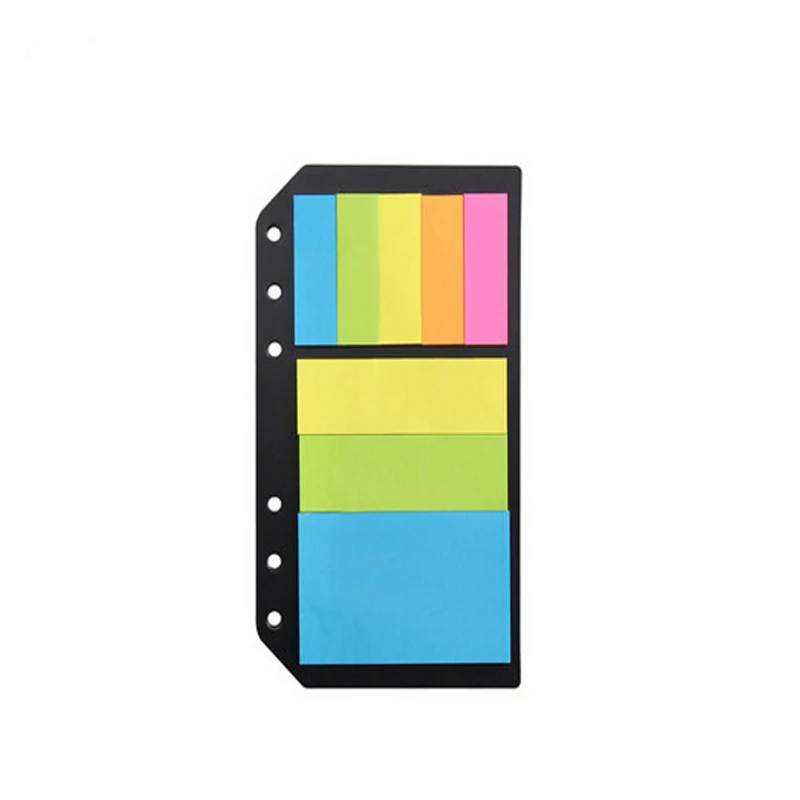 

2019 Cute Cagie Hot Office Stationery Multicolour Classification Memo Pad Business Person Function Colorful Kawaii