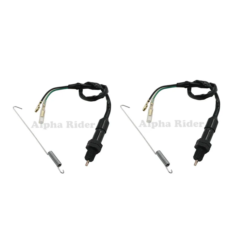 2 шт. переключатель заднего тормоза + пружина для Yamaha Honda Z50 Z50A Kawasaki NINJA GPZ500 GPZ 500 Suzuki