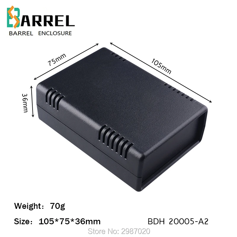 

105*75*36mm abs plastic enclosure housing diy desktop case for electronic project distribution junction box PBC board outlet