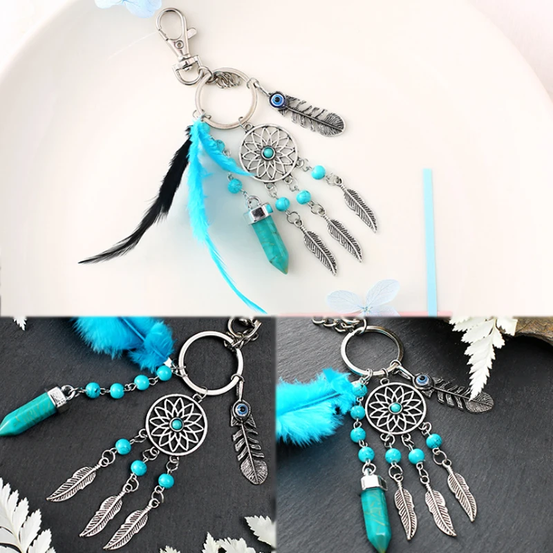

Handmade Room Decor Gift Keychain Home Decoration Wind Chimes Popular 1PC Wall Hanging Dream Catcher Decoration Gift Car Pendant