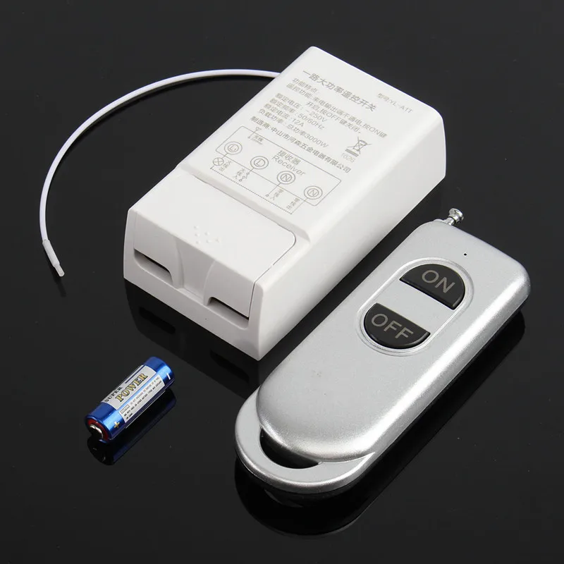 

YL-A1T 200M 220V 30A Long Distance One Way Remote Control Power Switch 3000W High Power Wireless Switch With remote control