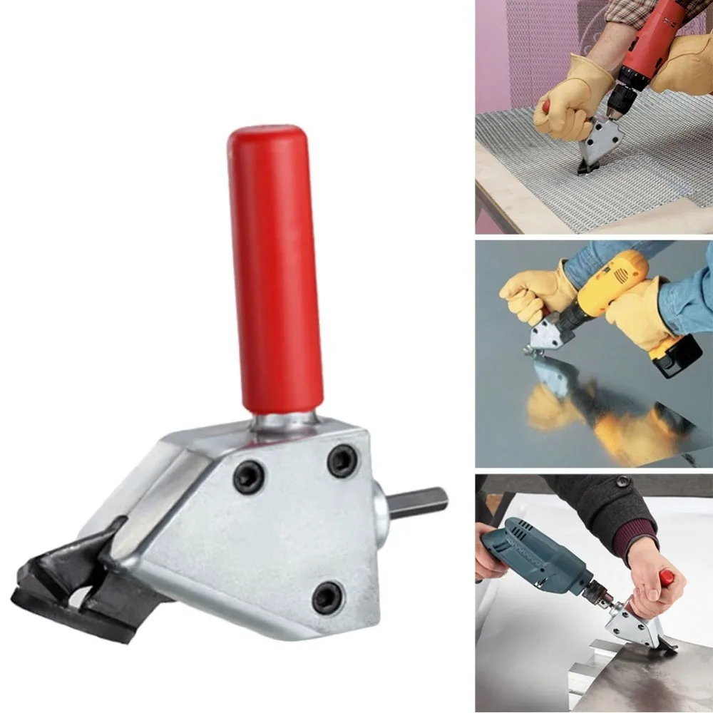 

Metal Cutting Sheet Nibbler Saw Cutter Tool Drill Attachment Power Tool Free Cutting Tool Nibbler Sheet Accessories