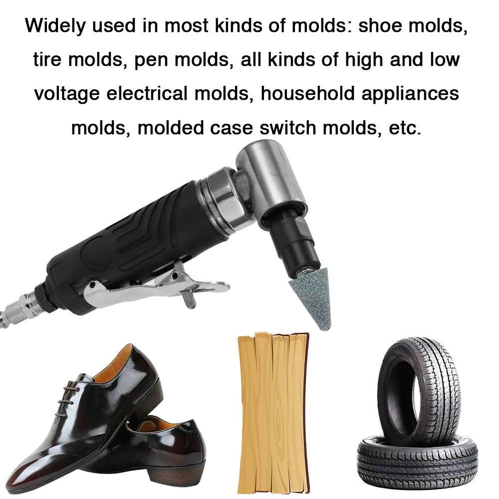 Professional Air Angle Die Grinder Grinding Gas Polishing Machine Pneumatic Tools Kit