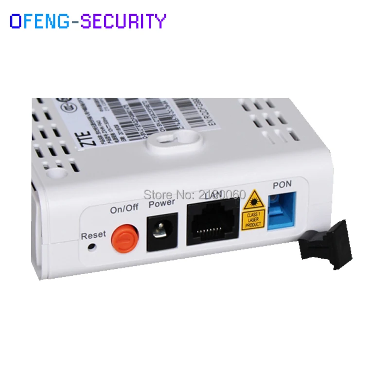 Лучшая цена ZXA10 F643 GPON onu ONT FTTH работает вместе с вашим маршрутизатором FTTO 1GE Порты и