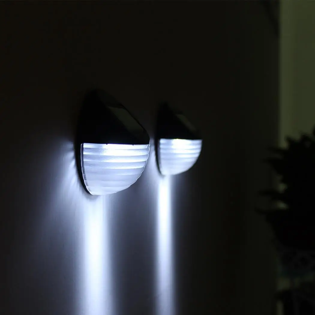 

Waterproof Energy Saving Solar Wall Light Outdoor 6-8h Garden 8h Charging 2.4V 0.3W LED IP65 2 Lumens Light 6