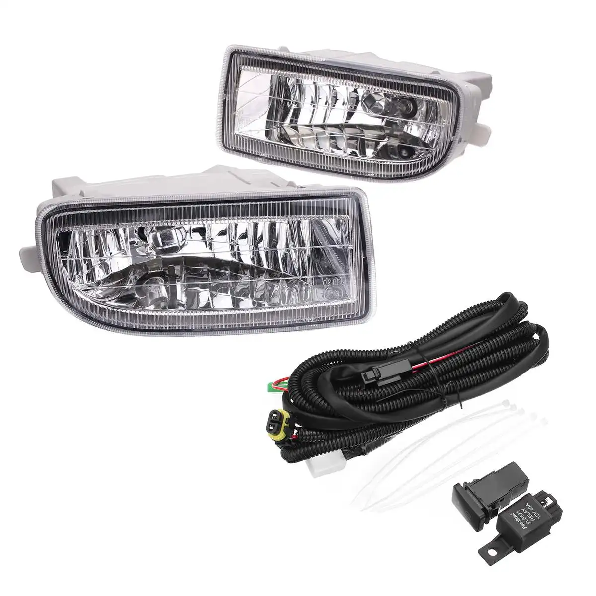 Пара противотуманных фар для Toyota Land Cruiser 00 HDJ100 1998 2007 LC 100 105 Набор 12 В 55