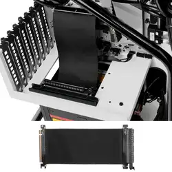 24 см PC графика Riser карты PCI Express разъем Высокоскоростной PCI-E 16x гибкий кабель Расширение карты порт Адаптерная плата