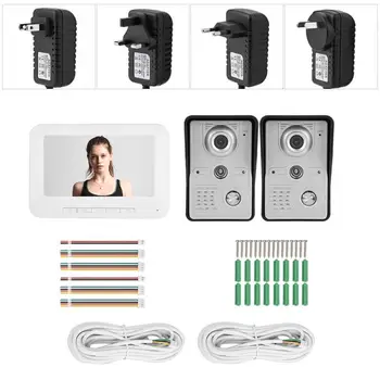 

Home Security System Video Door Phone Doorbell Wires Intercom Monitor Door Bell