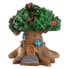 WINOMO микро-ландшафт Сделай Сам архитектурные украшения Fleshy многоцветный опционально смолы ремесло украшения ручной работы дерево дом