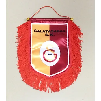 

Flag of Turkey Galatasaray Spor Kulubu 30cm*20cm Size Double Sides Christmas Decorations for Home Hanging Flag Banner Gifts