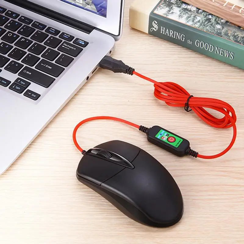 

New Heating Mouse Multifunctional Mouse Warmer Desktop USB Heating Mouse for Winter