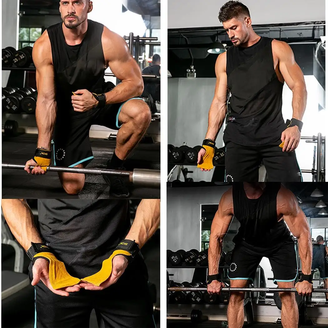 

Gym Wear-resistant Wristband Anti-Skid Weight Lifting Fitness Grip Spring, Autumn, Winter, Summer Band