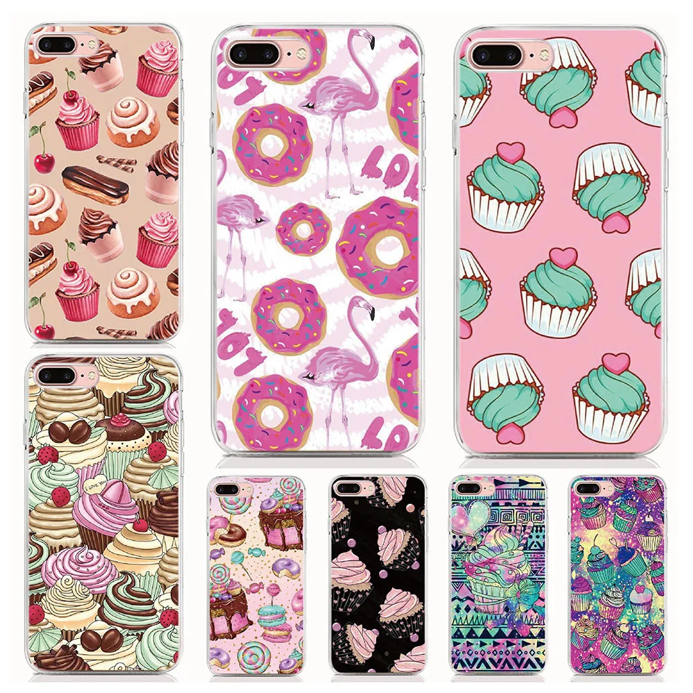 Чехол для телефона Cupcake iphone X XR XS MAX 4 4S 5 5S SE 6 6S 7 8 9 Plus iPod Touch 6|Бамперы| |