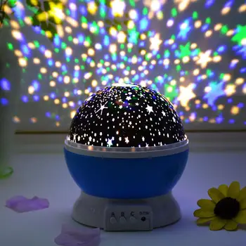 

Novelty Luminous Toys Romantic Starry Sky LED Night Light Projector Battery USB Night Light Creative Birthday Toys For Children